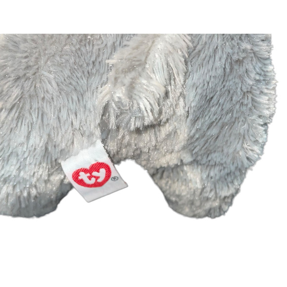 Ty Classic Quake the Elephant Plush Stuffed Animal Pink Ears Nursery Gift 11" - Picture 9 of 12